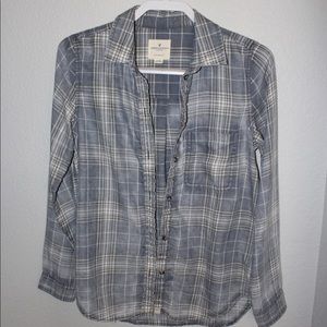 American Eagle Plaid Flannel